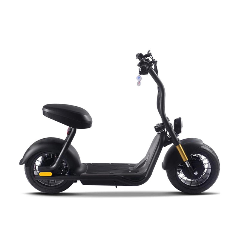 Mini Coco Electric Scooter Adults 60v 2000w Lithium Black E-Bike HS6