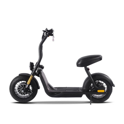 Mini Coco Electric Scooter Adults 60v 2000w Lithium Black E-Bike HS6