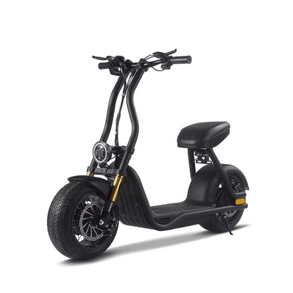 Mini Coco Electric Scooter Adults 60v 2000w Lithium Black E-Bike HS6
